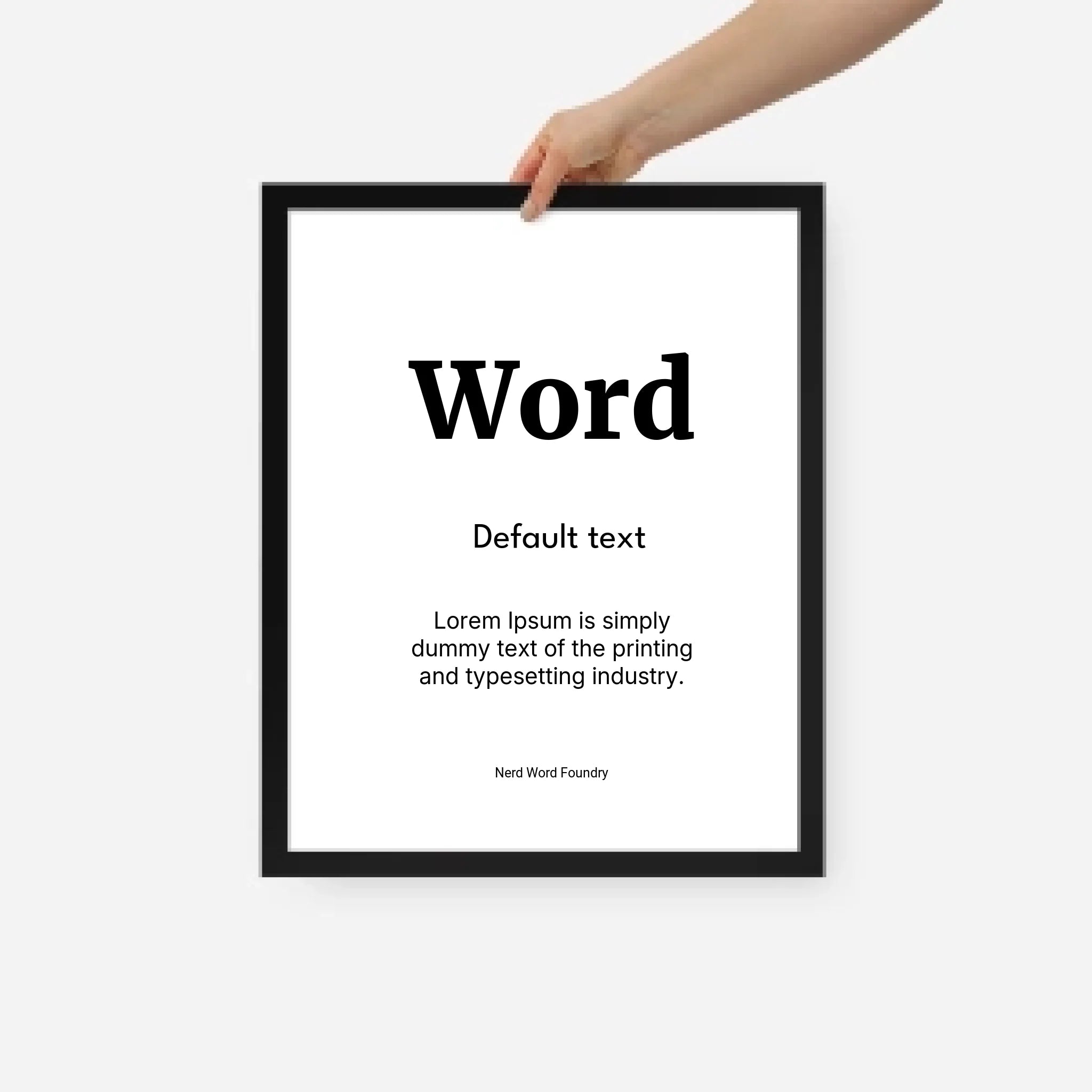 Enhanced Matte Paper Framed Poster